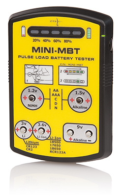 rotation dyb Våbenstilstand ZTS Mini Multi-Battery Tester™ (MINI-MBT)